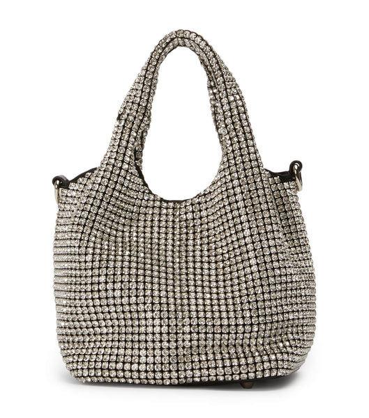 Tony Bianco Angie Clear Crystal Mini Handbags アクセサリー シルバー | SJPNY54103