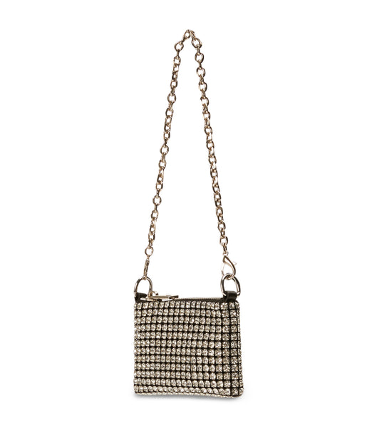 Tony Bianco Arabelle Clear Crystal Mini Handbags アクセサリー シルバー | SJPNY38848