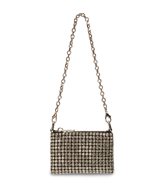 Tony Bianco Arabelle Clear Crystal Mini Handbags アクセサリー シルバー | SJPNY38848