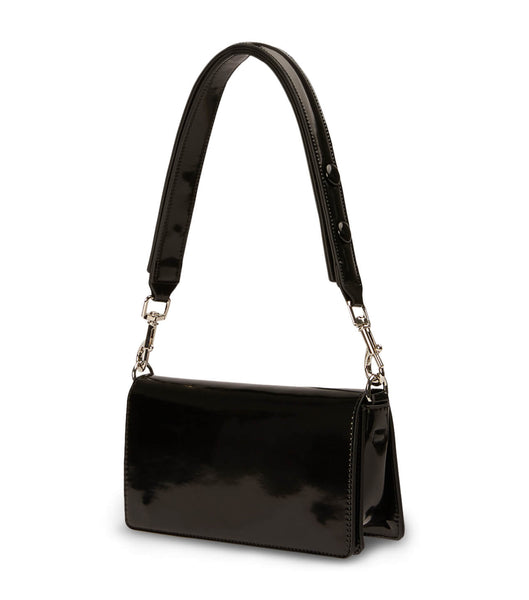 Tony Bianco Clove Black Hi Shine Shoulder Bag アクセサリー 黒 | JPCVG26386