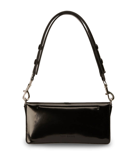 Tony Bianco Clove Black Hi Shine Shoulder Bag アクセサリー 黒 | JPCVG26386