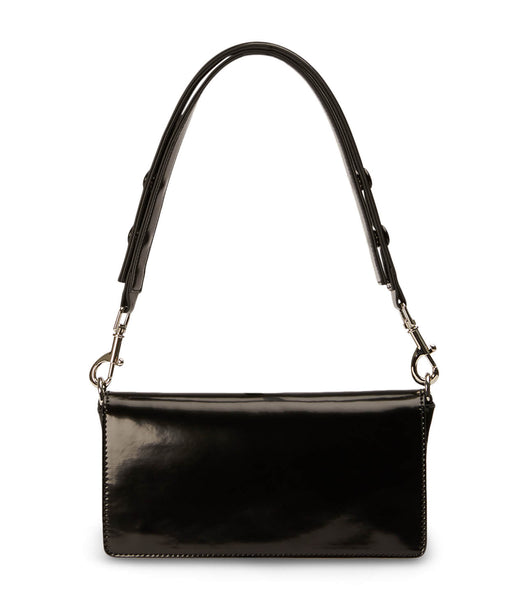 Tony Bianco Clove Black Hi Shine Shoulder Bag アクセサリー 黒 | JPCVG26386