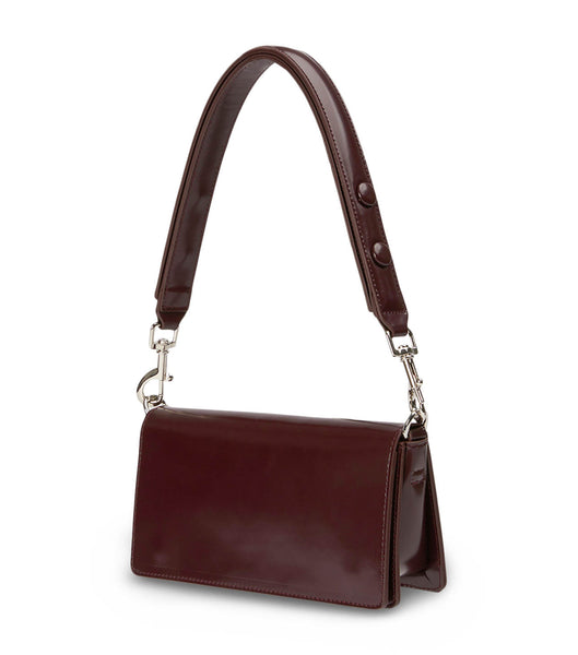 Tony Bianco Clove Vino Hi Shine Shoulder Bag アクセサリー 赤 | DJPKV65384