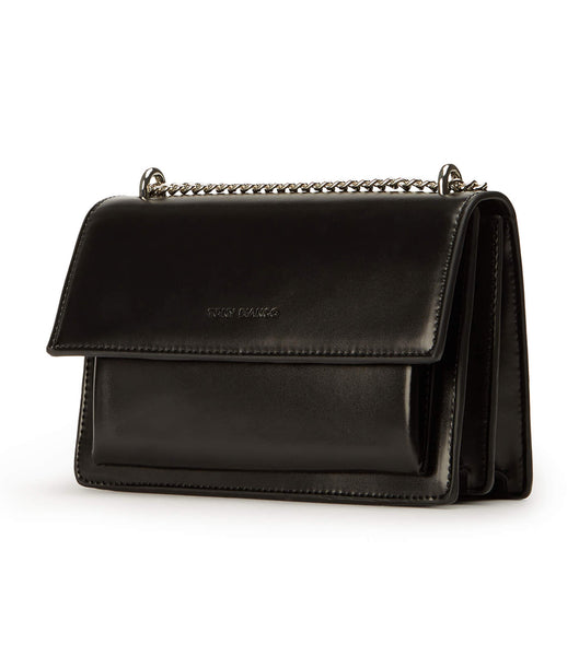 Tony Bianco Desire Black レザー Cross Body Bag アクセサリー 黒 | TJPPQ46201