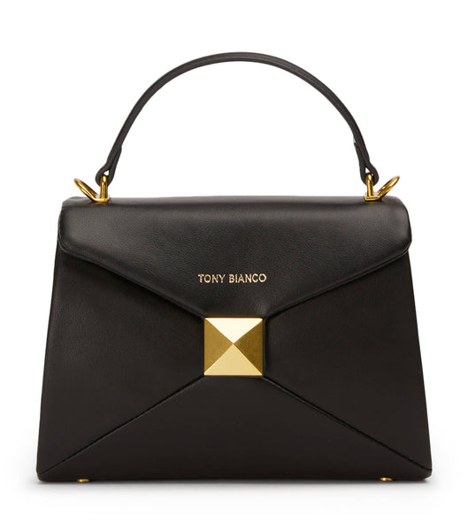 Tony Bianco Eve Black レザー Mini Handbags アクセサリー 黒 | AJPDF55175