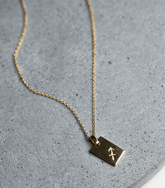 Tony Bianco Gold Sagittarius Zodiac Necklace アクセサリー ゴールド | ZJPMJ20118