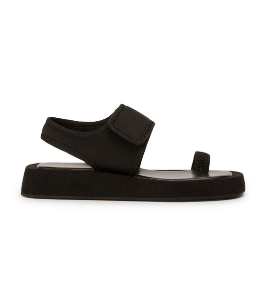 Tony Bianco Iso Black Neoprene 3.5cm サンダル 黒 | AJPWC94998