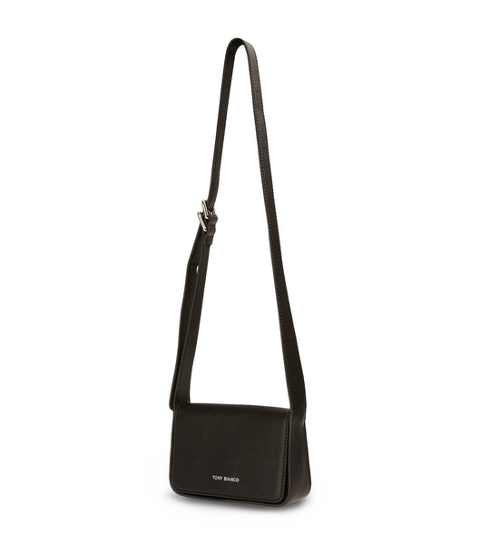 Tony Bianco Janey Black レザー Shoulder Bag アクセサリー 黒 | LJPSX31702