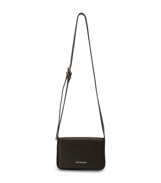 Tony Bianco Janey Black レザー Shoulder Bag アクセサリー 黒 | LJPSX31702