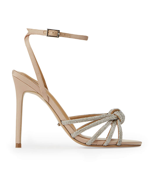 Tony Bianco Kyla Nude Satin 11cm スティレットヒール ベージュ | JPEAH93243