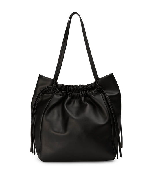 Tony Bianco Lucky Black Nappa Handbag アクセサリー 黒 | JPZDE50161