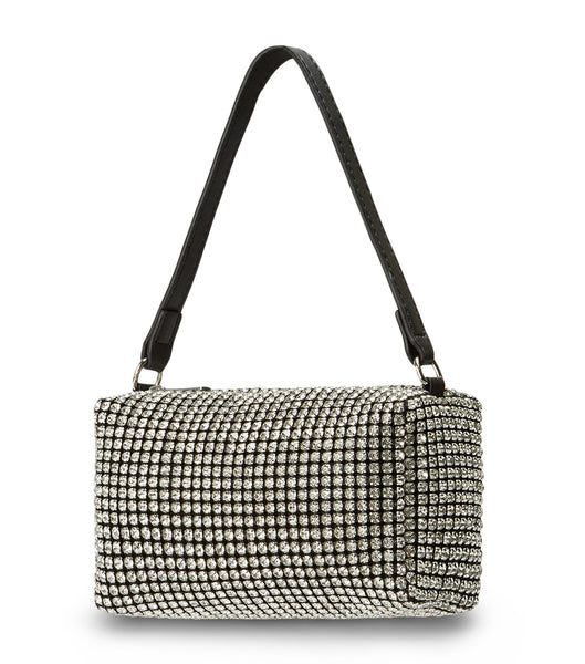 Tony Bianco Moma Clear Crystal Mini Handbags アクセサリー シルバー | XJPGW33098