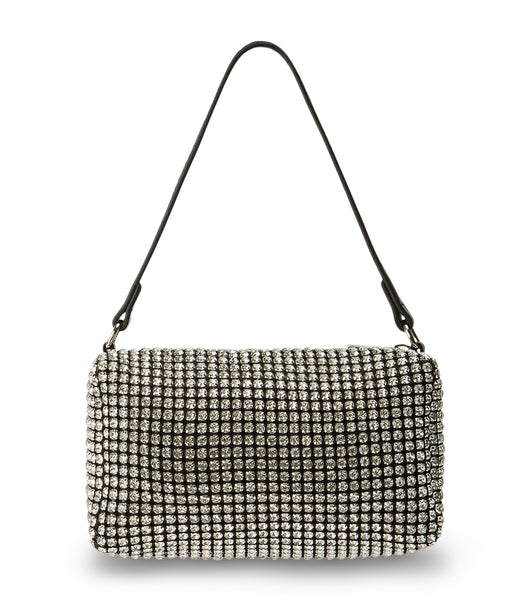 Tony Bianco Moma Clear Crystal Mini Handbags アクセサリー シルバー | XJPGW33098