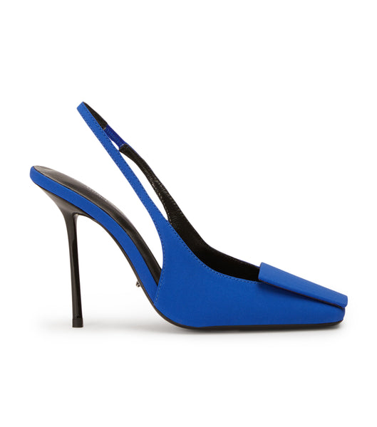 Tony Bianco Rue Azure Crepe 10.5cm イベントヒール 紺碧 | JPJVR57931