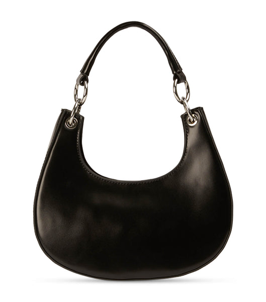 Tony Bianco Talia Black Hi Shine Mini Handbags アクセサリー 黒 | JPDYB37786