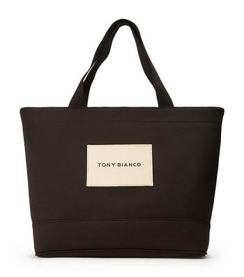 Tony Bianco Jenna Black Scuba Shoulder Bag アクセサリー 黒 | YJPVQ29042