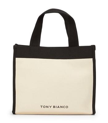 Tony Bianco Teagan Black/Beige Tote Bag アクセサリー 黒 ベージュ | QJPUV84144
